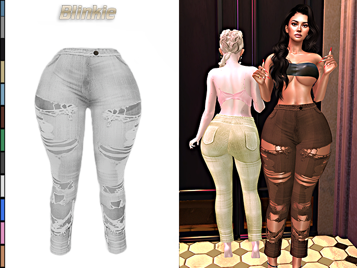 [Blinkie] Jeans - Fatpack 12 Color