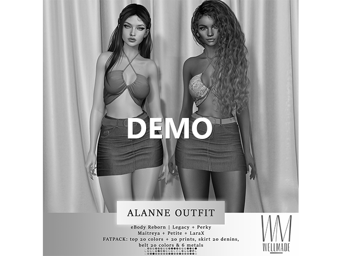 [WellMade] Alanne Outfit DEMO