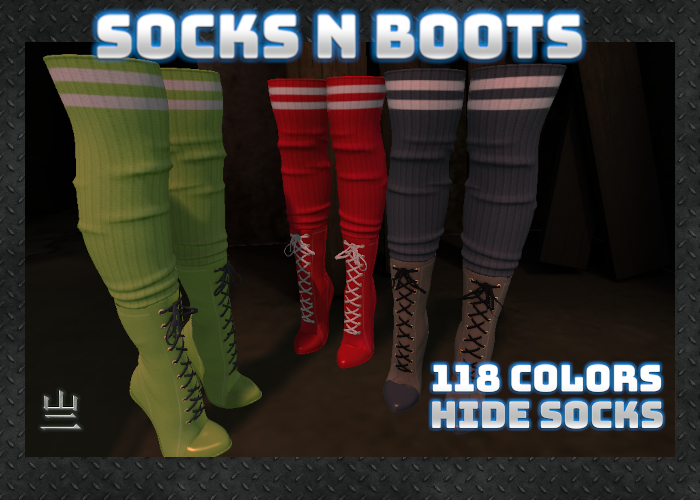 Long Socks N Boots