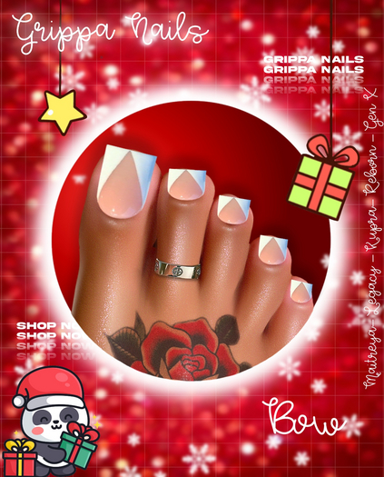 Grippa Pedi:: Bow Set