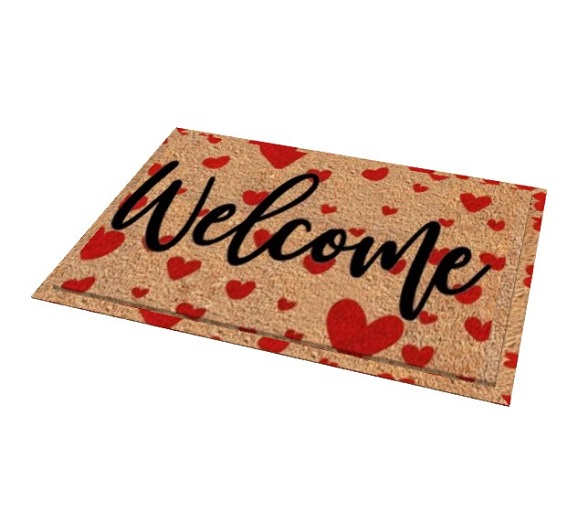 Valentine's Day Doormat Hearts  FREE for Valentines *'`'*Atheria Designs*'`'*Exclusive~Will welcome your guests in Local