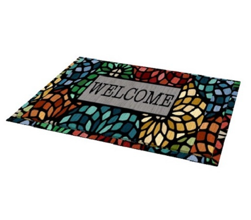 Doormat *'`'*Atheria Designs*'`'*Exclusive Welcomes your guests