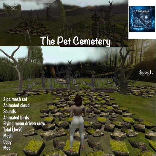 The Pet Cemetary -Box LI=90