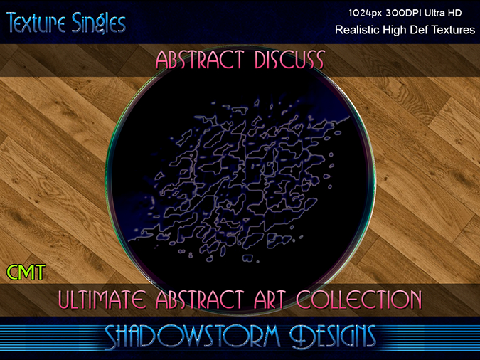 Abstract Discuss Texture Box