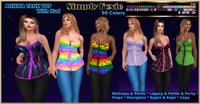 ANNIKA TANK TOP With Hud (Boxed)