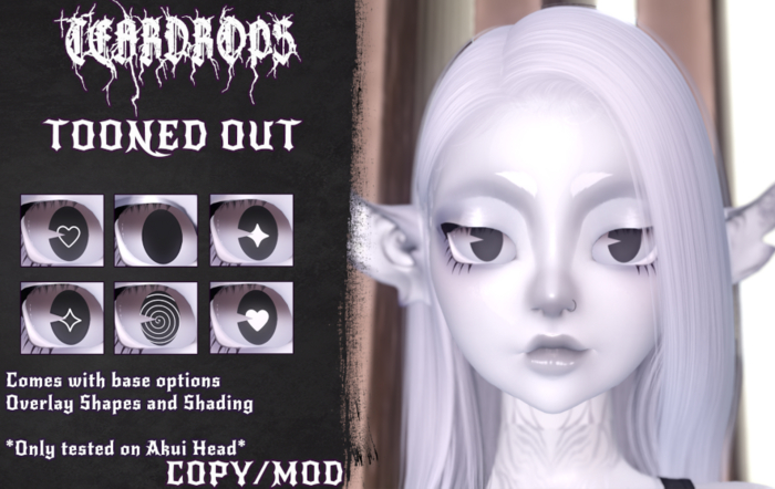 [TearDrops] Tooned Out //  Eye Overlay