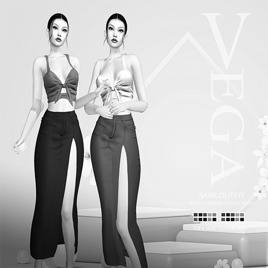 VEGA : MESH SARE OUTFIT - DEMO -