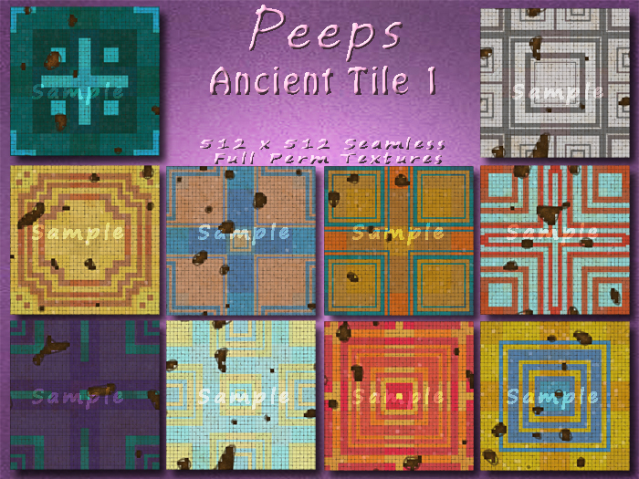 Peeps Textures Ancient Tile 1