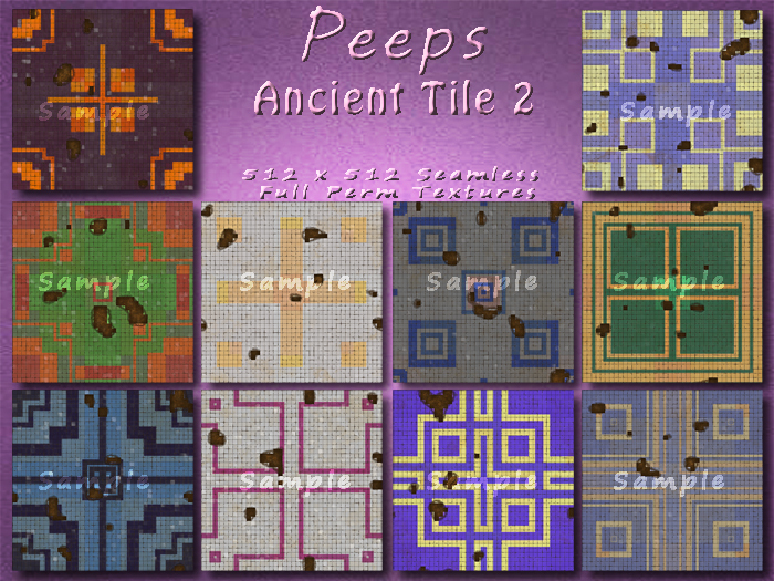 Peeps Textures Ancient Tile 2