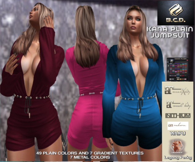 BCD Kana Jumpsuit Plain DEMO