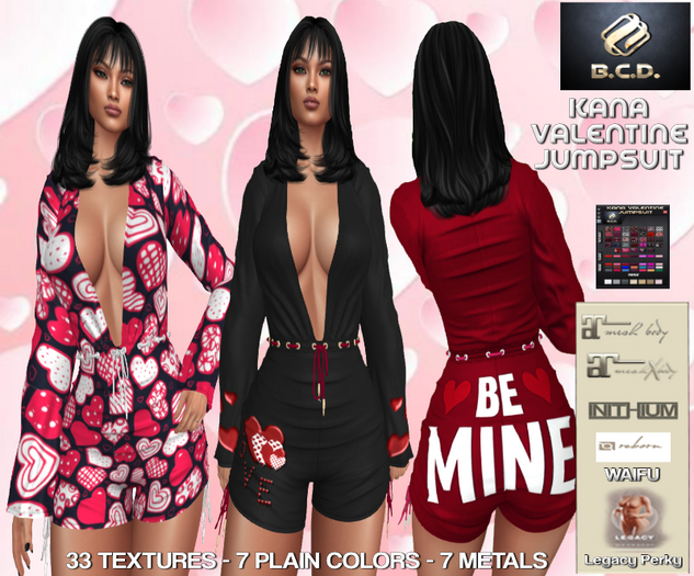BCD Kana Valentine Jumpsuit DEMO