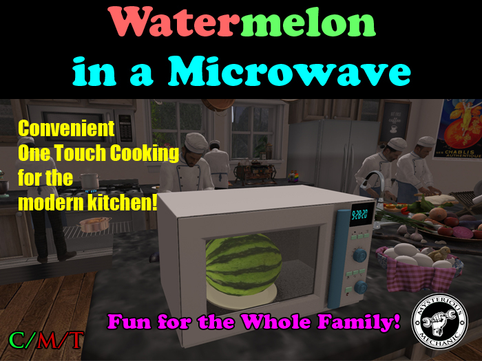 Watermelon in a Microwave
