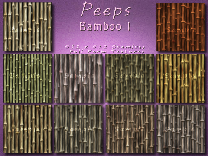 Peeps Textures Bamboo 1