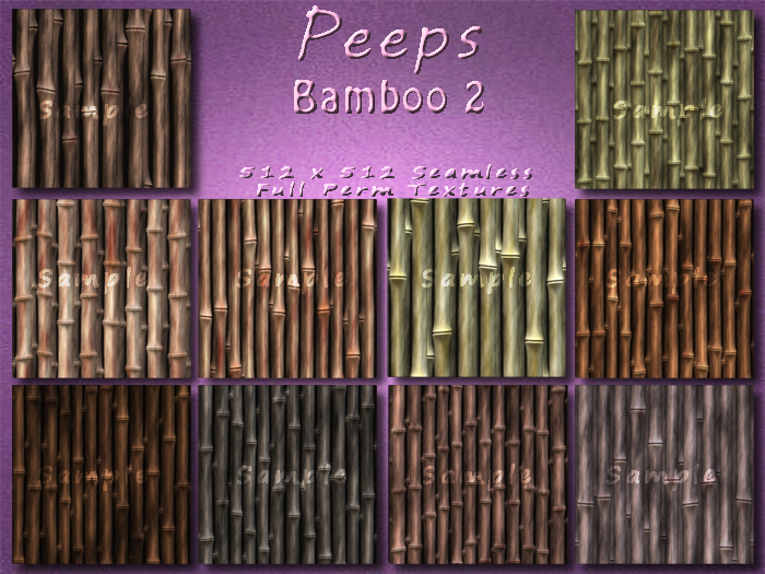 Peeps Textures Bamboo 2