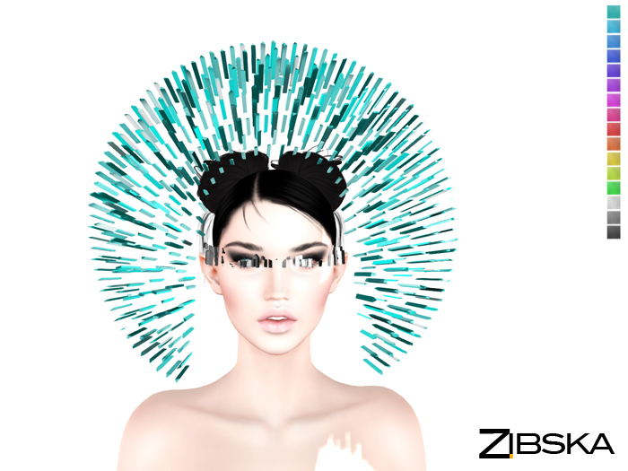 Zibska [Archive] ~ Phelix color change headpiece and visor