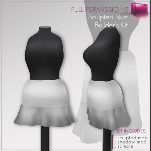 Full Perm Sculpted Skirt -  Builder's Kit Set
