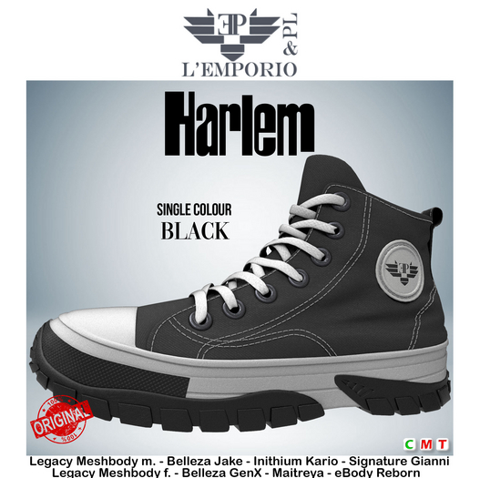 L'Emporio&PL::*Harlem*::-Sneakers- Black -