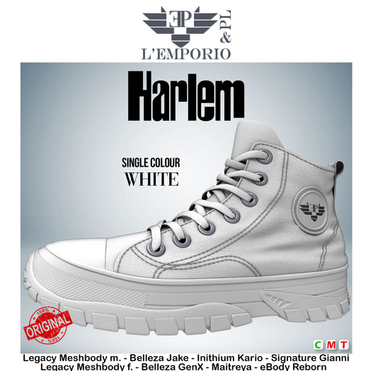 L'Emporio&PL::*Harlem*::-Sneakers- White-