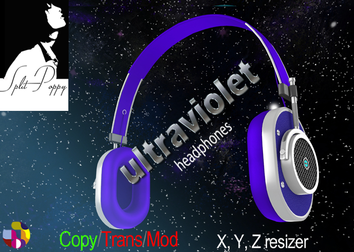 Ultraviolet headphones (color edition)