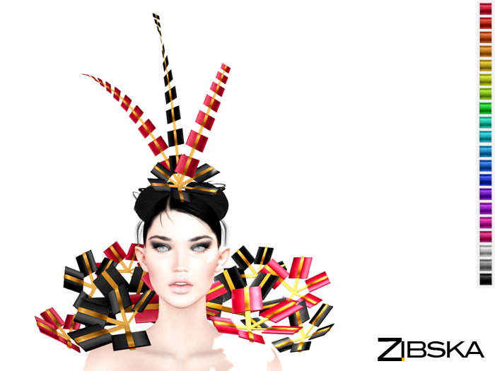 Zibska [Archive] ~ Olya color change headpiece and collar