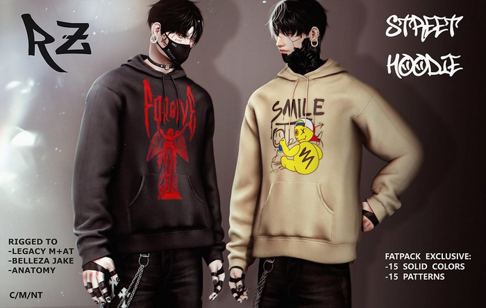RZ. Street Hoodie FATPACK