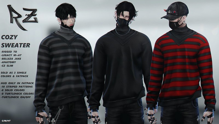 RZ. Cozy Sweater FATPACK