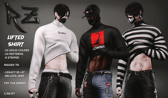 RZ. Lifted Shirt FATPACK