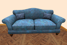 !MM! Blue Curvy Suite Sofa