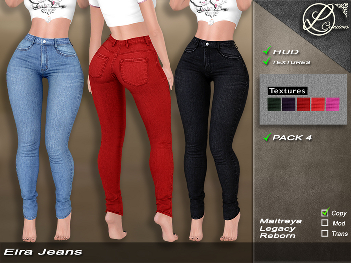 Eira Jeans Pack 4