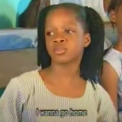 I wanna go home  *Kid Gesture*