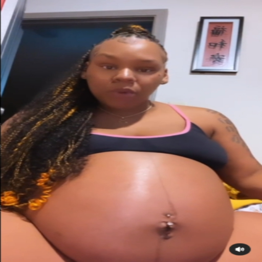 If I don't give birth soon *Pregnant gesture*