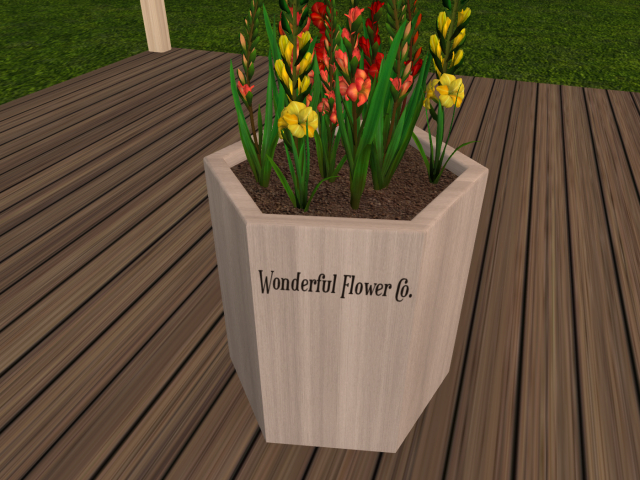 Wonderful Flower Co. Planter - Gladiolus