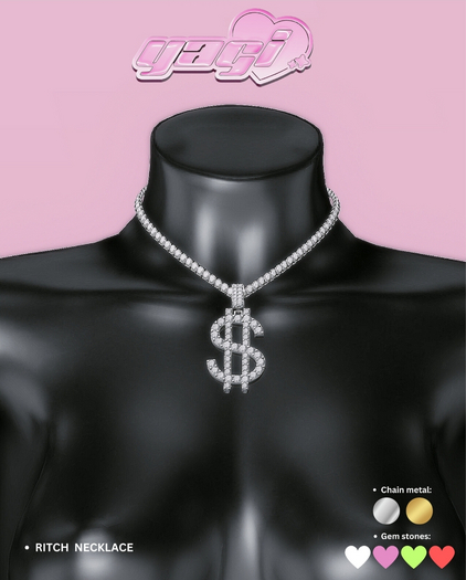 [YAGI] RITCH NECKLACE FATPACK