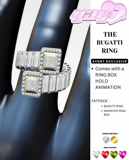 [YAGI] BUGGATTI RING AND RING BOX ANIMATION FATPACK