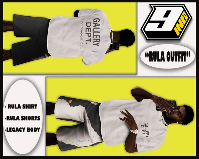 9INE. "RULA" SHIRT PACK (LEGACY)