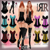 ::: RR Twins :::  Gacha 001 Gold/Black
