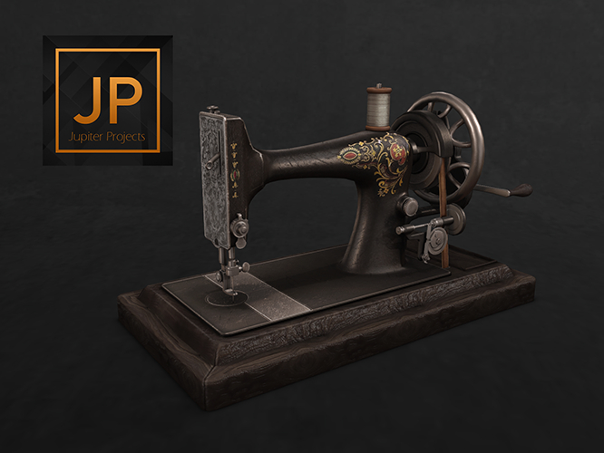 5. Random Matter - The Sewist - Sewing Machine [Black] RARE