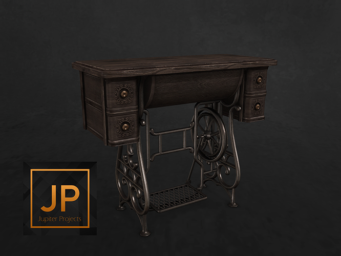 3. Random Matter - The Sewist - Sewing Cabinet [Black] RARE