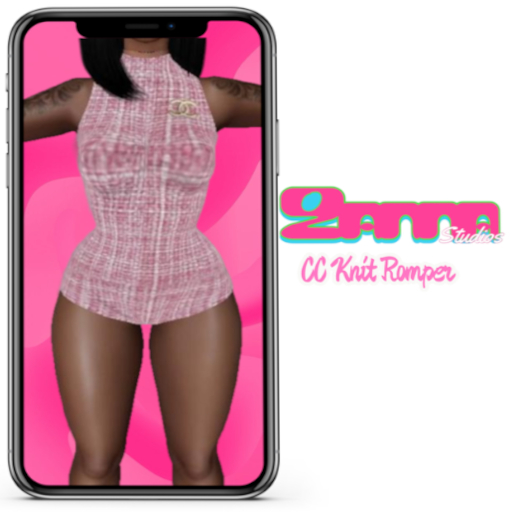zm cc pink romper