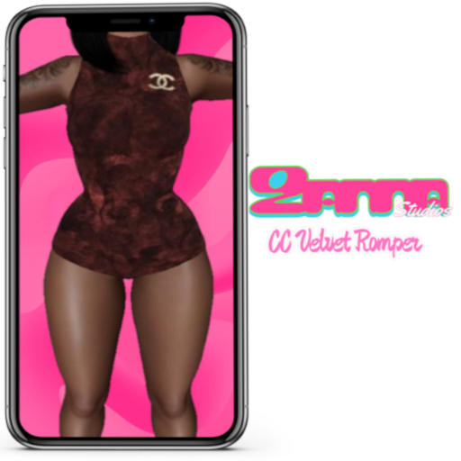 CC VELVET BURGUNDY ROMPER