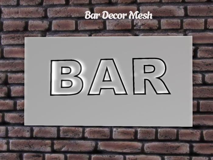 BAR  DECOR  MESH