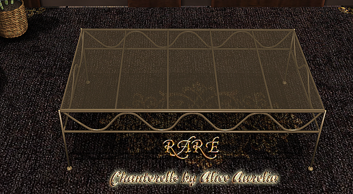 2. {Why Not} Le Luxe Coffee Table - RARE