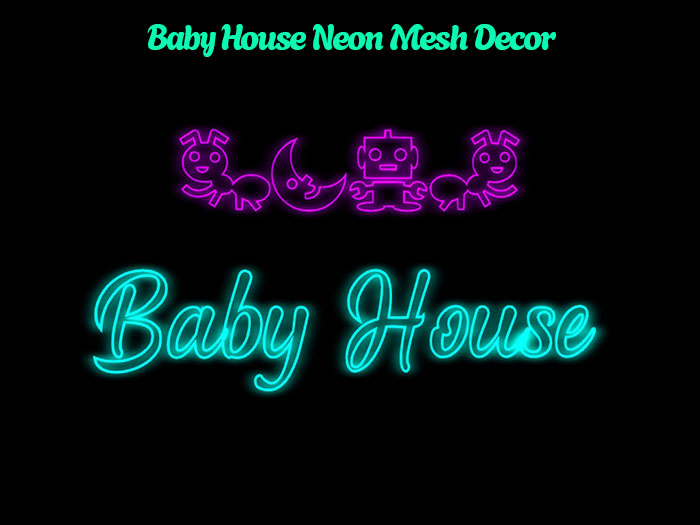Baby Neon  Mesh  Decor