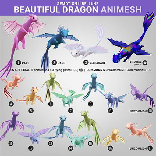 SEmotion Libellune Beautiful Dragon Animesh #15 1