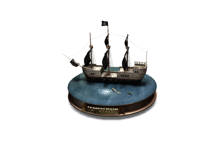 O.M.E.N - My Fairytale - Captain Hook Ship - RARE