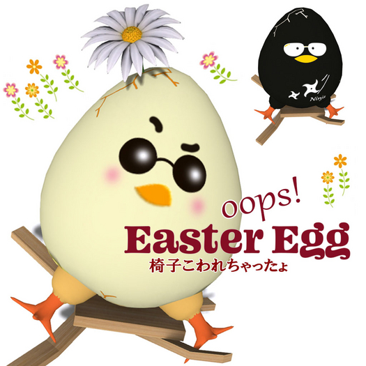 [JP] Easter Oops! 椅子こわれちゃったょ