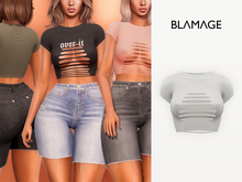 Blamage - Over It Top - White