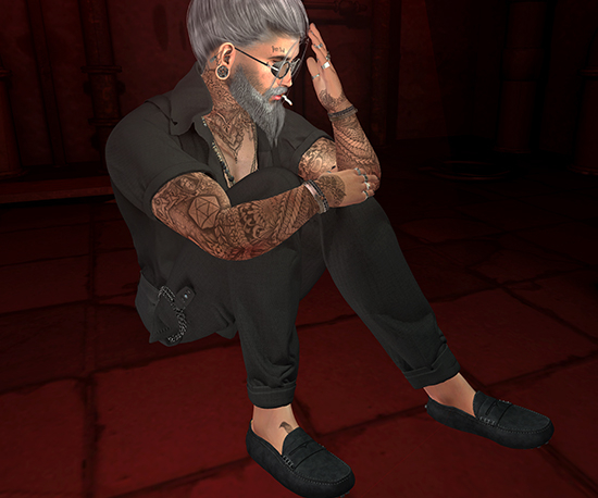 heartbroken pose