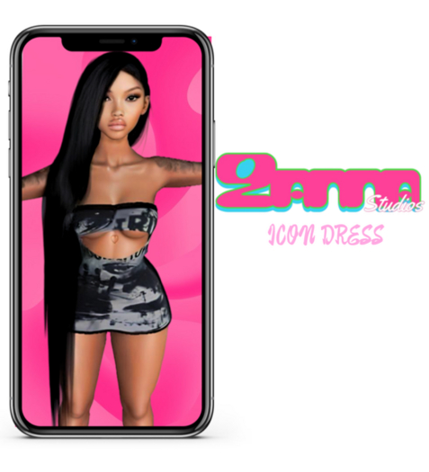 ICON DRESS BLACK