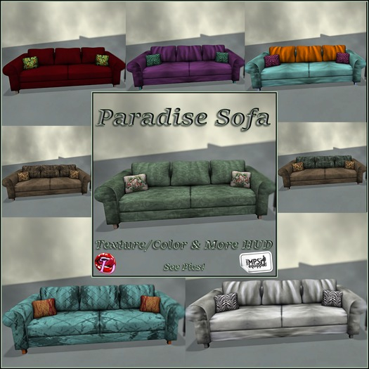 DEMO~ Paradise Sofa PG